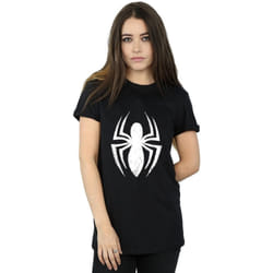 Marvel - T-shirt ULTIMATE SPIDER - Femme (Noir)