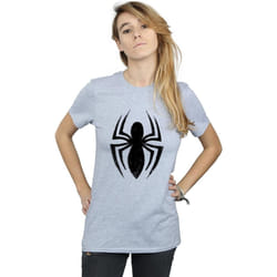 Marvel - T-shirt ULTIMATE SPIDER - Femme (Gris chiné)