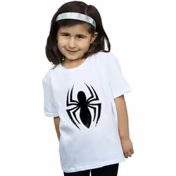 Marvel - T-shirt ULTIMATE SPIDER - Fille (Blanc)