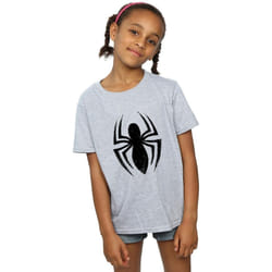 Marvel - T-shirt ULTIMATE SPIDER - Fille (Gris chiné)