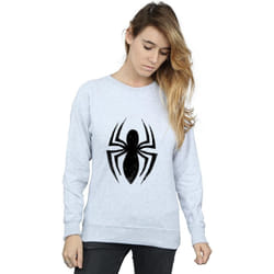 Marvel - Sweat ULTIMATE SPIDER - Femme (Gris chiné)