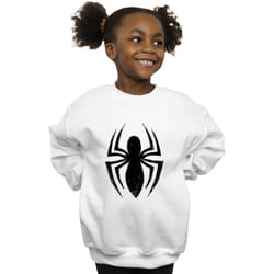 Marvel - Sweat ULTIMATE SPIDER - Fille (Blanc)
