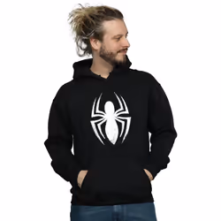 Spider-Man - Sweat à capuche ULTIMATE - Homme (Noir)