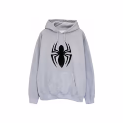 Spider-Man - Sweat à capuche ULTIMATE - Homme (Gris chiné)