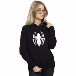 Marvel - Sweat à capuche ULTIMATE SPIDER - Femme (Noir)