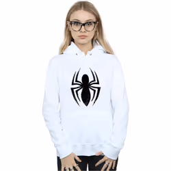Marvel - Sweat à capuche ULTIMATE SPIDER - Femme (Blanc)