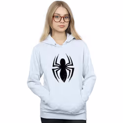 Marvel - Sweat à capuche ULTIMATE SPIDER - Femme (Gris chiné)