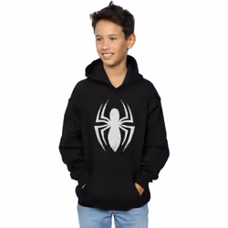 Marvel - Sweat à capuche ULTIMATE SPIDER - Garçon (Noir)