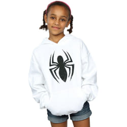 Marvel - Sweat à capuche ULTIMATE SPIDER - Fille (Blanc)