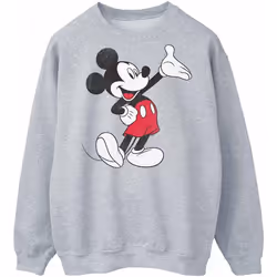 Disney - Sweat TRADITIONAL WAVE - Homme (Gris chiné)