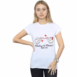 Disney - T-shirt - Femme (Blanc)