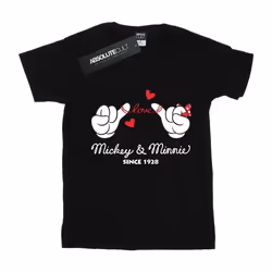 Disney - T-shirt - Femme (Noir)