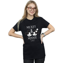 Disney - T-shirt MOUSE MOUSECRUSH MONDAYS - Femme (Noir)