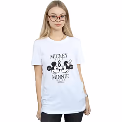 Disney - T-shirt MOUSE MOUSECRUSH MONDAYS - Femme (Blanc)
