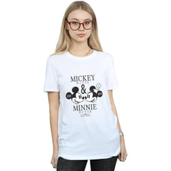 Disney - T-shirt MOUSE MOUSECRUSH MONDAYS - Femme (Blanc)