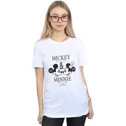Disney - T-shirt MOUSE MOUSECRUSH MONDAYS - Femme (Blanc)