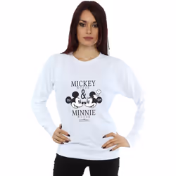 Disney - Sweat MOUSE MOUSECRUSH MONDAYS - Femme (Blanc)