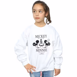 Disney - Sweat MOUSE MOUSECRUSH MONDAYS - Fille (Blanc)