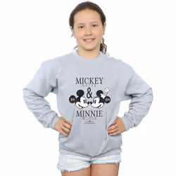 Disney - Sweat MOUSE MOUSECRUSH MONDAYS - Fille (Gris chiné)