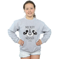 Disney - Sweat MOUSE MOUSECRUSH MONDAYS - Fille (Gris chiné)