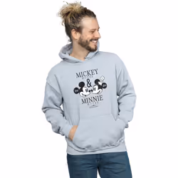 Disney - Sweat à capuche MOUSE MOUSECRUSH MONDAYS - Homme (Gris chiné)