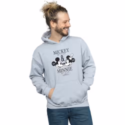 Disney - Sweat à capuche MOUSE MOUSECRUSH MONDAYS - Homme (Gris chiné)