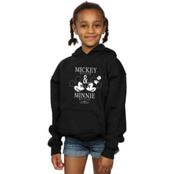 Disney - Sweat à capuche MOUSE MOUSECRUSH MONDAYS - Fille (Noir)