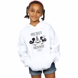 Disney - Sweat à capuche MOUSE MOUSECRUSH MONDAYS - Fille (Blanc)