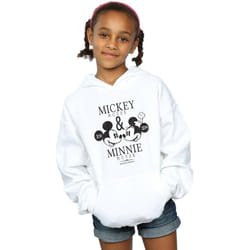 Disney - Sweat à capuche MOUSE MOUSECRUSH MONDAYS - Fille (Blanc)