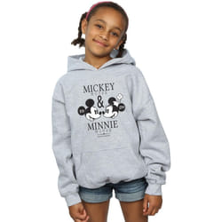 Disney - Sweat à capuche MOUSE MOUSECRUSH MONDAYS - Fille (Gris chiné)
