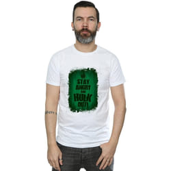 Marvel - T-shirt STAY ANGRY - Homme (Blanc)