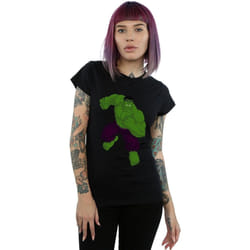 Marvel - T-shirt - Femme (Noir)
