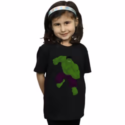 Marvel - T-shirt - Fille (Noir)