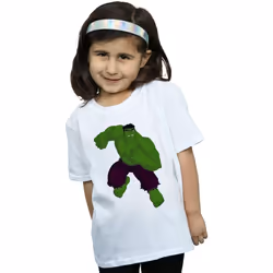 Marvel - T-shirt - Fille (Blanc)