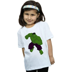Marvel - T-shirt - Fille (Blanc)