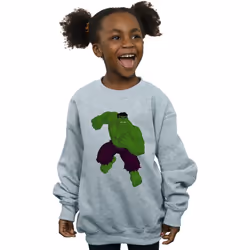 Marvel - Sweat - Fille (Gris chiné)