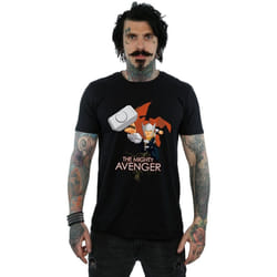 Marvel - T-shirt THE MIGHTY AVENGER - Homme (Noir)