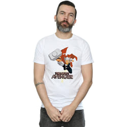 Marvel - T-shirt THE MIGHTY AVENGER - Homme (Blanc)