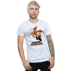 Marvel - T-shirt THE MIGHTY AVENGER - Homme (Gris chiné)