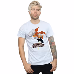 Marvel - T-shirt THE MIGHTY AVENGER - Homme (Gris chiné)