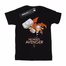 Marvel - T-shirt THE MIGHTY AVENGER - Femme (Noir)