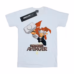 Marvel - T-shirt THE MIGHTY AVENGER - Femme (Blanc)