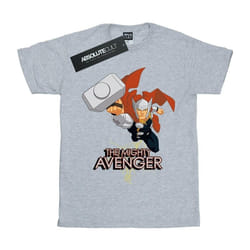 Marvel - T-shirt THE MIGHTY AVENGER - Femme (Gris chiné)