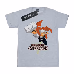 Marvel - T-shirt THE MIGHTY AVENGER - Femme (Gris chiné)