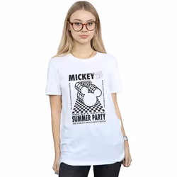 Disney - T-shirt - Femme (Blanc)