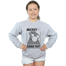 Disney - Sweat - Fille (Gris chiné)