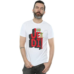 Star Wars - T-shirt DAD JEDI MASTER - Homme (Blanc)