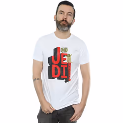 Star Wars - T-shirt DAD JEDI MASTER - Homme (Blanc)