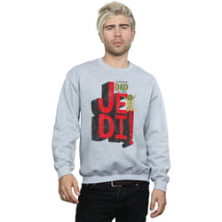 Star Wars - Sweat DAD JEDI MASTER - Homme (Gris chiné)