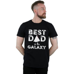 Star Wars - T-shirt BEST DAD IN THE GALAXY - Homme (Noir)